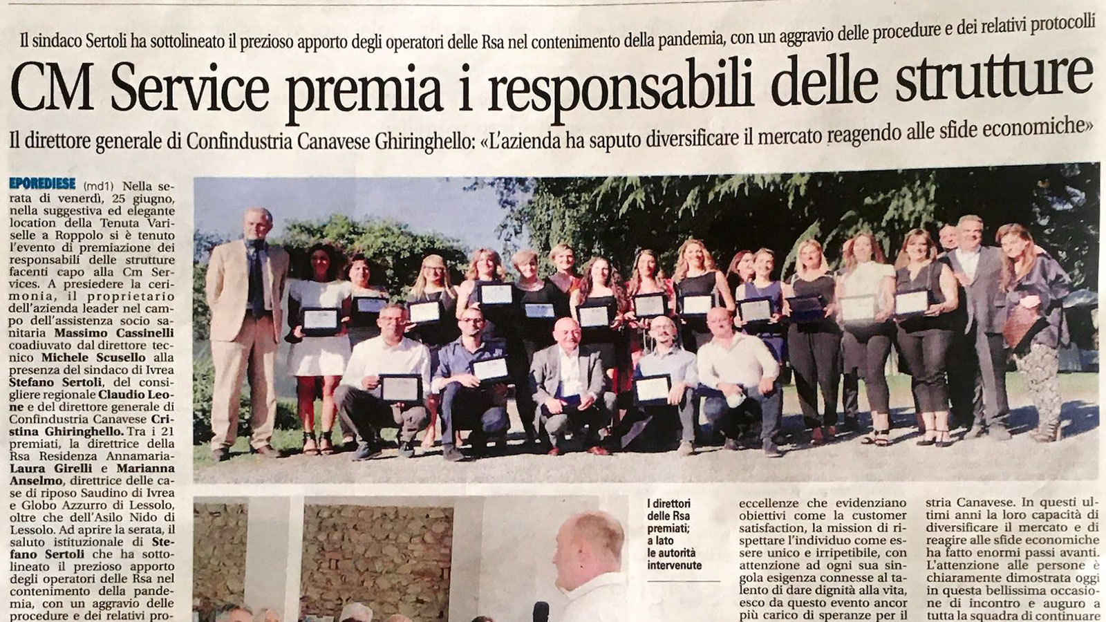CM Service Sole 24 ore