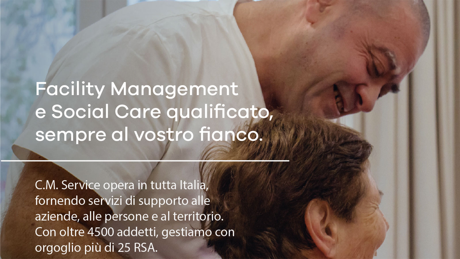 Facility management social care qualificato