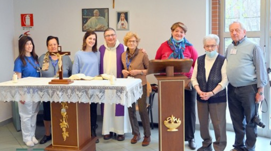 Settimo Torinese, dopo tre anni torna la celebrazione della Messa dentro la rsa